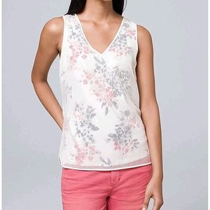 White House Black Market Women’s lined Sleeveless Top NEW IN PACKAGING